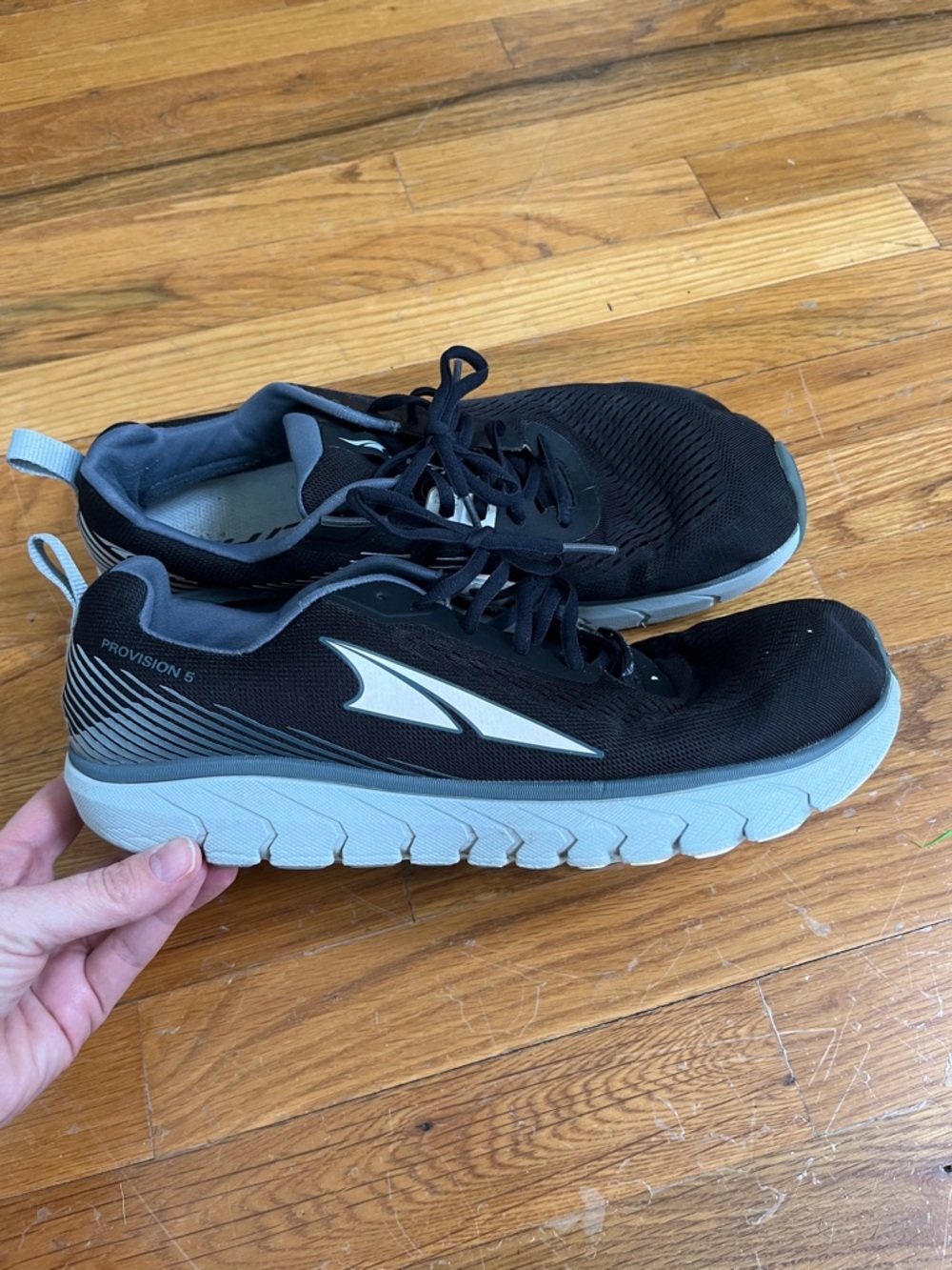 Men's Altra Black Athletic Running Shoes